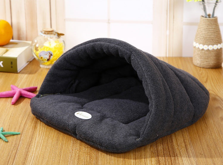 Shell Style Winter Warm Dog Bed