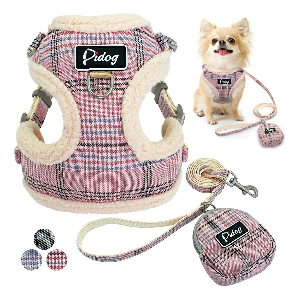 Dog Harness with treat pouch
