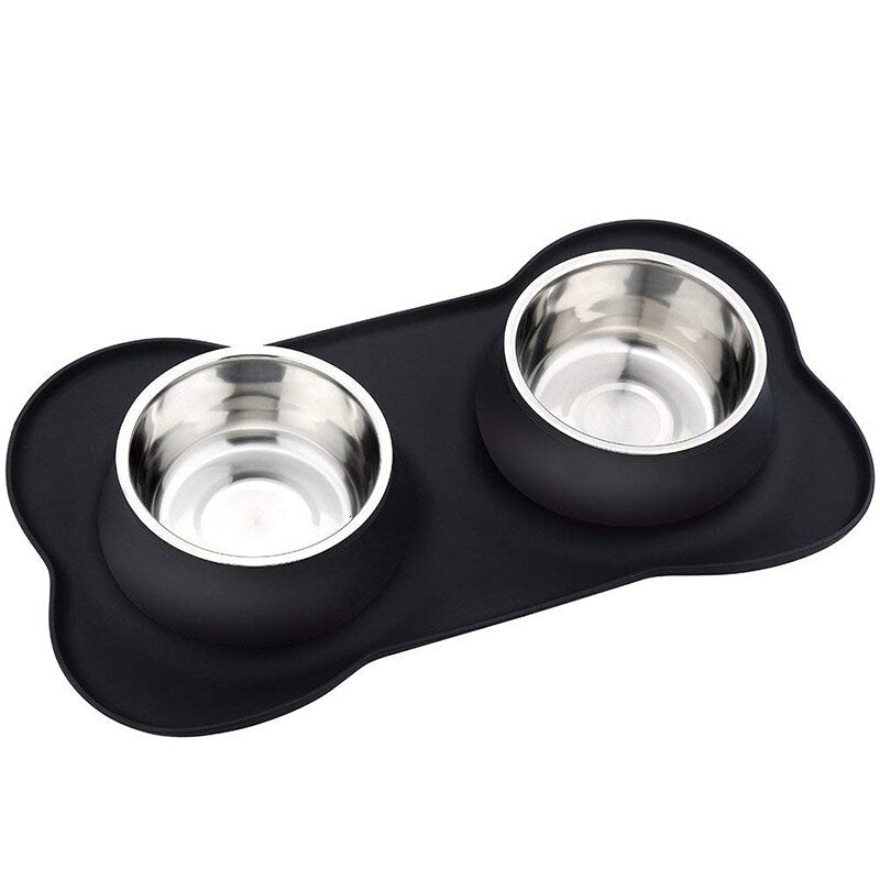 Antislip Double Feeding Bowl
