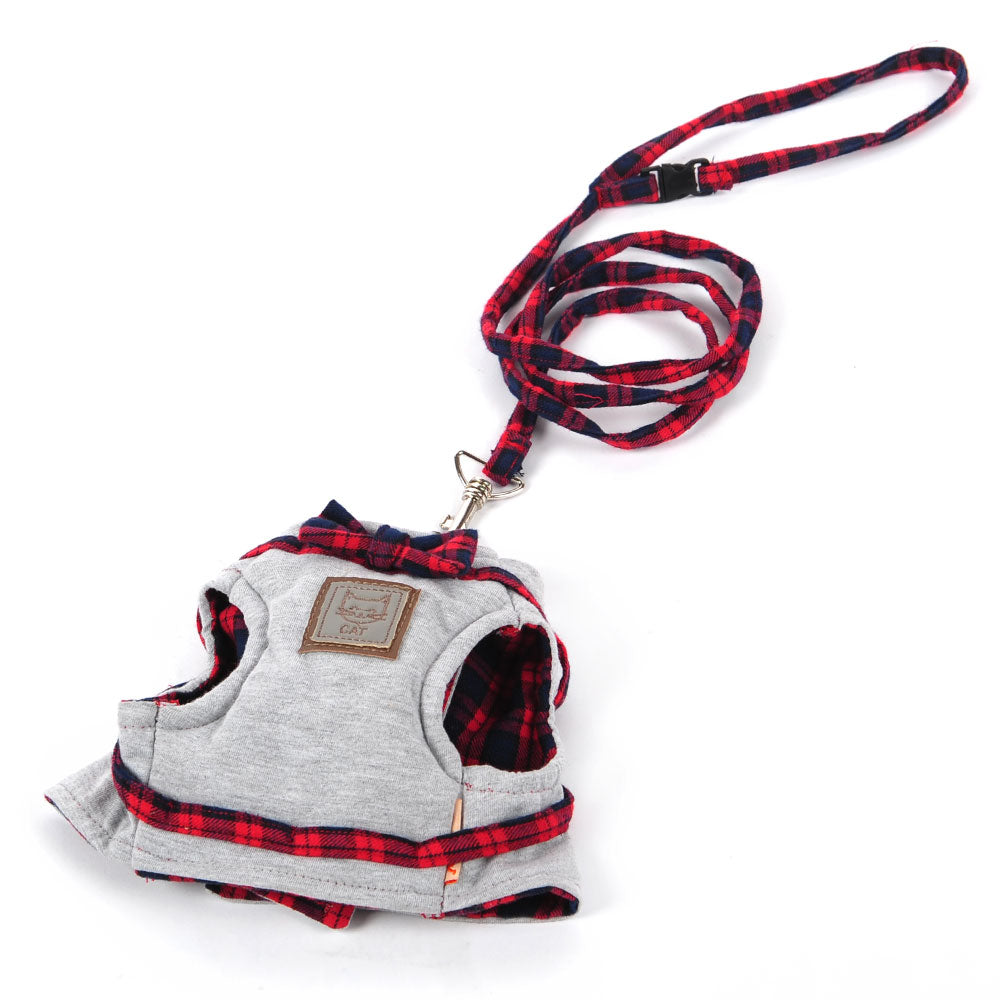 Elegant Cotton Harnesses For Cats