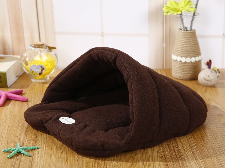 Shell Style Winter Warm Dog Bed