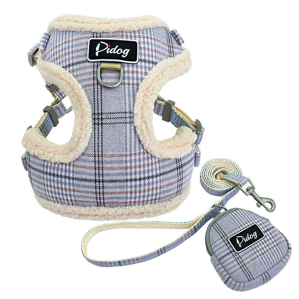 Dog Harness with treat pouch