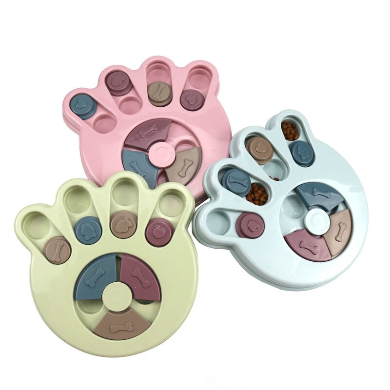Puzzled Interactive Treat Bowl for Dogs