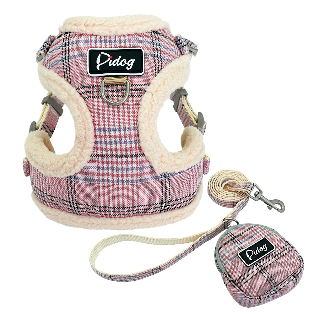 Dog Harness with treat pouch