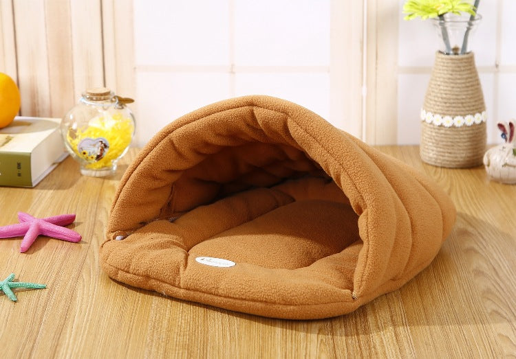Shell Style Winter Warm Dog Bed