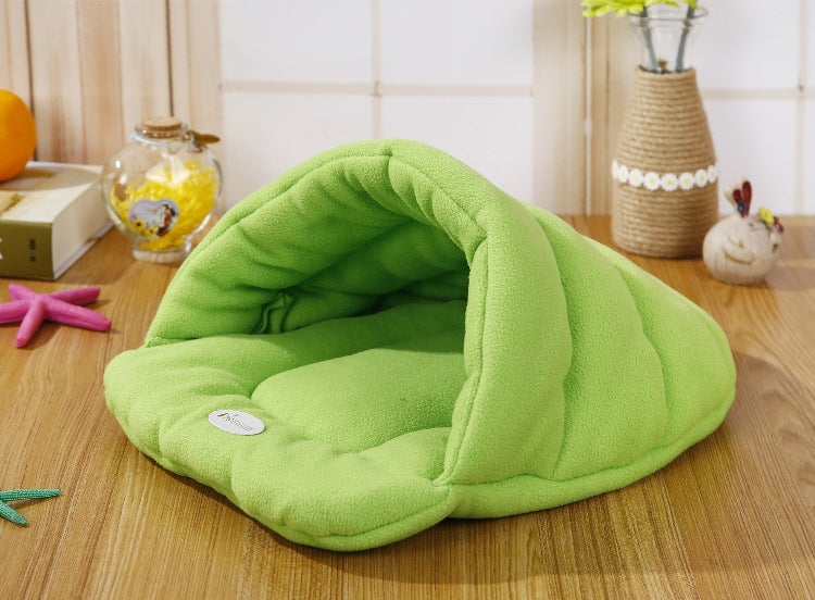 Shell Style Winter Warm Dog Bed