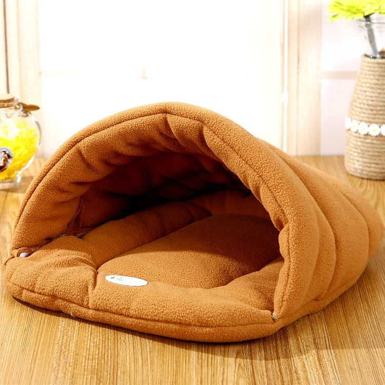 Shell Style Winter Warm Dog Bed