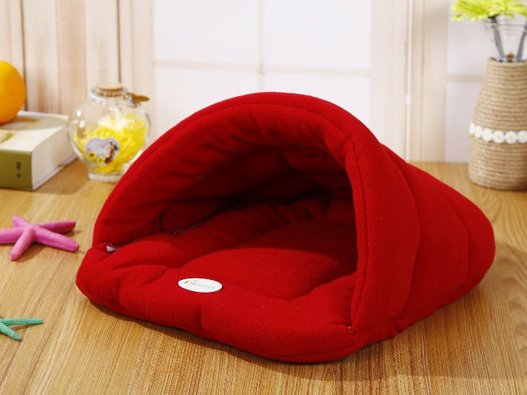 Shell Style Winter Warm Dog Bed