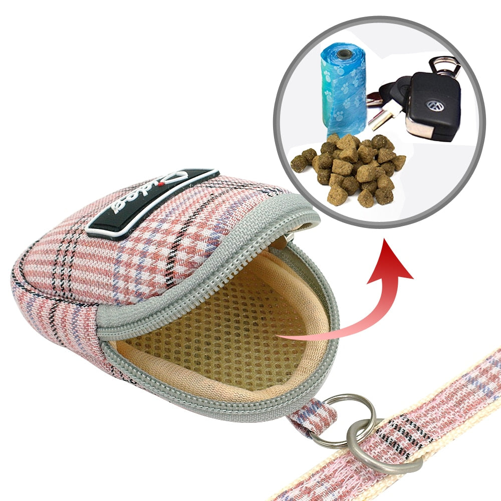 Dog Harness with treat pouch